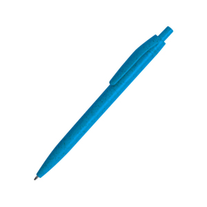 WIPPER, ручка шариковая, пластик с пшеничным волокном, цвет синий
