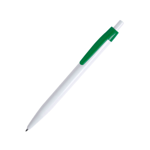 Ручка шариковая KIFIC, пластик, цвет зеленый