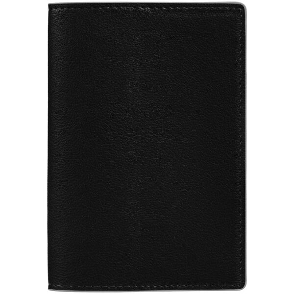 Обложка для паспорта Petrus, цвет черная