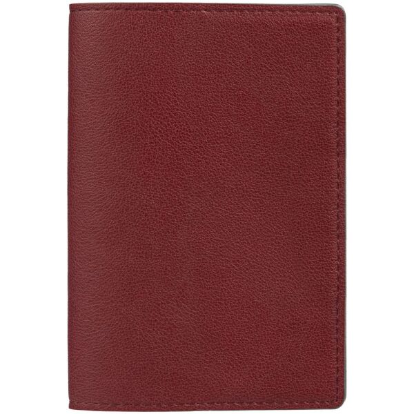 Обложка для паспорта Petrus, цвет красная