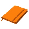 Блокнот SHADY JUNIOR с элементами планирования,  А6, цвет оранжевый, кремовый блок, оранжевый  обрез