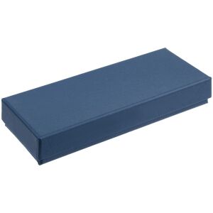 Коробка Notes с ложементом для ручки и флешки, цвет синяя