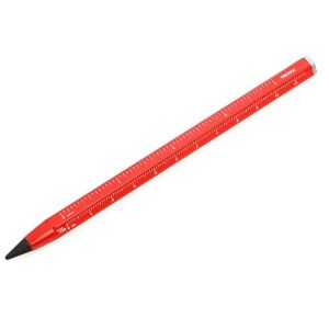 Вечный карандаш Construction Endless, цвет красный
