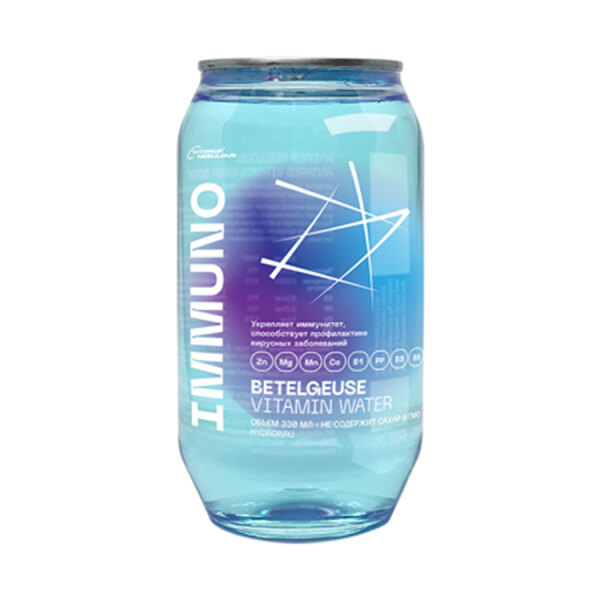 Витаминная вода IMMUN, цвет бирюзовый