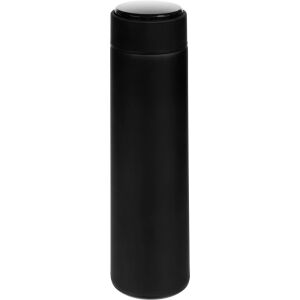 Смарт-бутылка с заменяемой батарейкой Long Therm Soft Touch, цвет черная