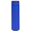 Смарт-бутылка с заменяемой батарейкой Long Therm Soft Touch, цвет синяя