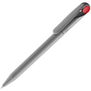 Ручка шариковая Prodir DS1 TMM Dot, цвет серая с красным
