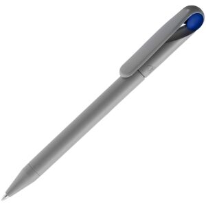 Ручка шариковая Prodir DS1 TMM Dot, цвет серая с синим