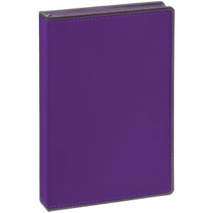 Ежедневник Frame, недатированный, цвет фиолетовый с серым