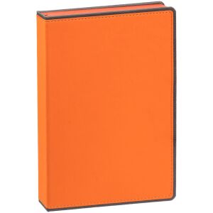 Ежедневник Frame, недатированный, цвет оранжевый с серым