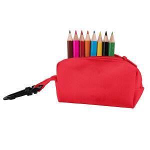 Набор цветных карандашей MIGAL (8шт) с точилкой, цвет красный