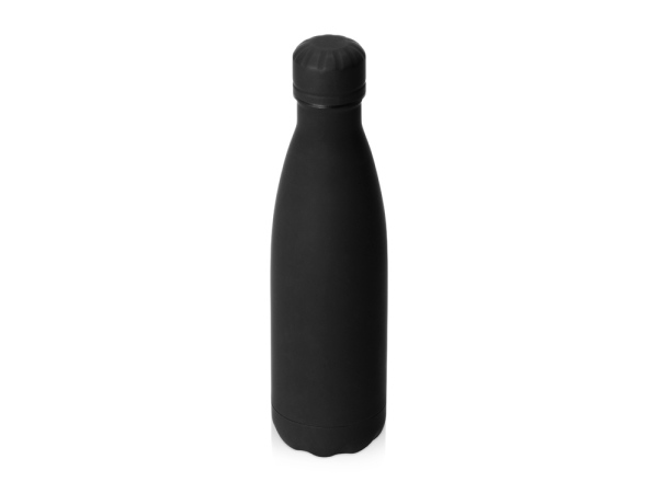Термобутылка Актив Soft Touch, 500мл, цвет черный