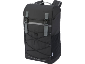 Водонепроницаемый рюкзак Aqua для ноутбука с диагональю экрана 15,6 дюйма, цвет сплошной черный
