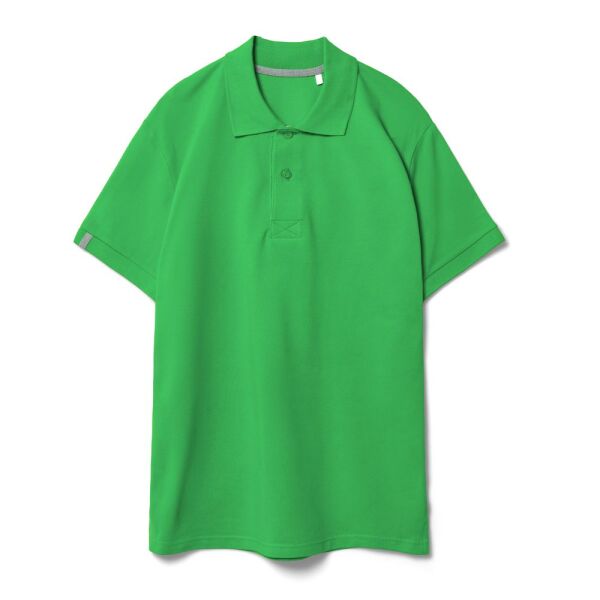 Рубашка поло мужская Virma Premium, цвет зеленое яблоко, размер L