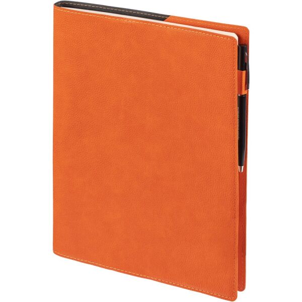Ежедневник в суперобложке Brave Book, недатированный, цвет оранжевый