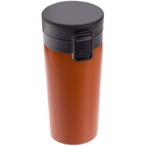 Термостакан с ситечком No Leak Infuser, цвет оранжевый