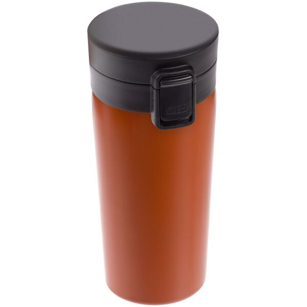 Термостакан с ситечком No Leak Infuser, цвет оранжевый
