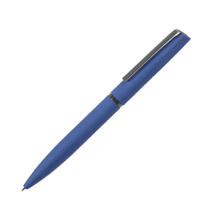 Ручка шариковая FRANCISCA, покрытие soft touch, цвет синий