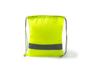 Рюкзак-мешок LABUR со светоотражающей полоской, цвет неоновый желтый