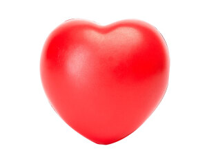 Антистресс BIKU в форме сердца, цвет красный