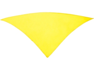 Шейный платок FESTERO треугольной формы, цвет желтый