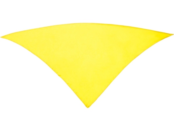 Шейный платок FESTERO треугольной формы, цвет желтый