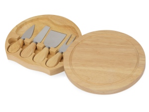 Подарочный набор для сыра в деревянной упаковке 
