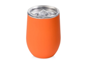 Термокружка Sense Gum, soft-touch, непротекаемая крышка, 370мл, цвет оранжевый (P)