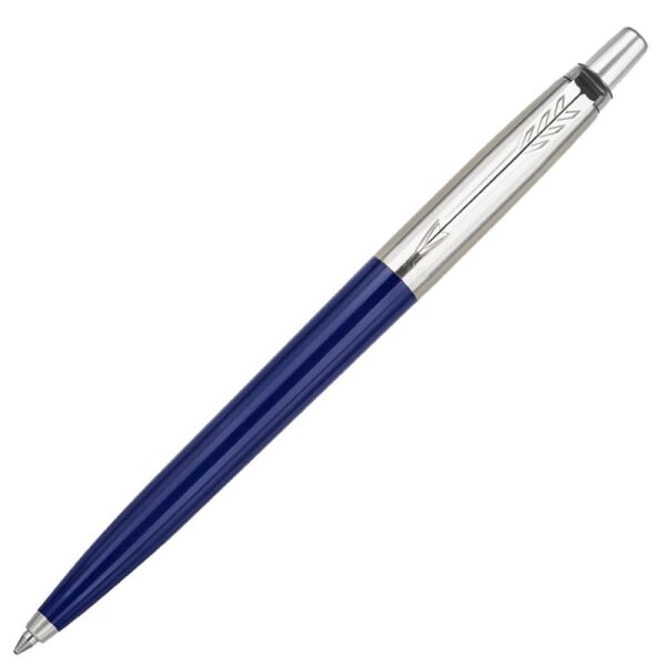 Ручка шариковая Parker Jotter Originals Navy Blue Chrome CT, цвет темно-синяя