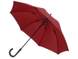Зонт-трость Bergen, полуавтомат, цвет бордовый