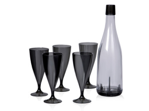 Набор пластиковых бокалов для напитков 