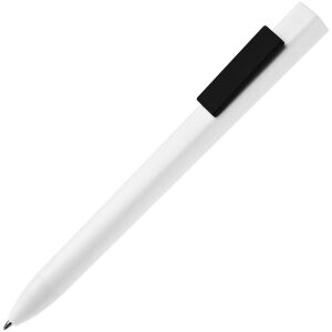 Ручка шариковая Swiper SQ, цвет белая с черным