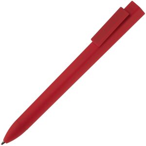 Ручка шариковая Swiper SQ Soft Touch, цвет красная
