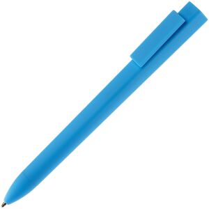 Ручка шариковая Swiper SQ Soft Touch, цвет голубая