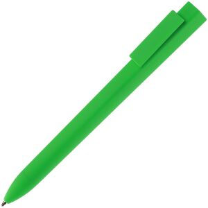 Ручка шариковая Swiper SQ Soft Touch, цвет зеленая