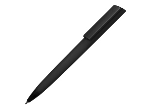 Ручка пластиковая шариковая C1 софт-тач, цвет черный