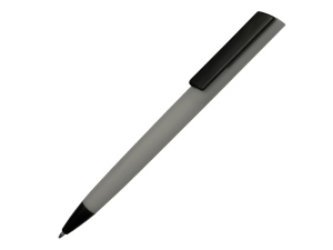 Ручка пластиковая шариковая C1 софт-тач, цвет серый