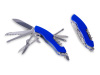 Мультитул-складной нож Demi 11-в-1, цвет серебристый/синий