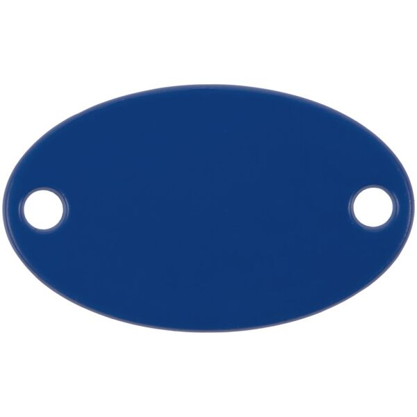 Шильдик металлический Alfa Oval, цвет синий