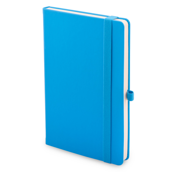 Подарочный набор JOY: блокнот, ручка, кружка, коробка, стружка; цвет голубой