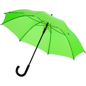 Зонт-трость Undercolor с цветными спицами, цвет зеленое яблоко