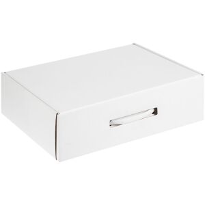 Коробка самосборная Light Case, цвет белая, с белой ручкой