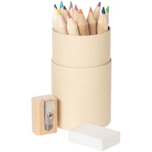 Набор цветных карандашей Pencilvania Tube Plus, цвет крафт