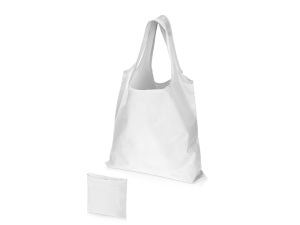 Складная сумка Reviver из переработанного пластика, цвет белый