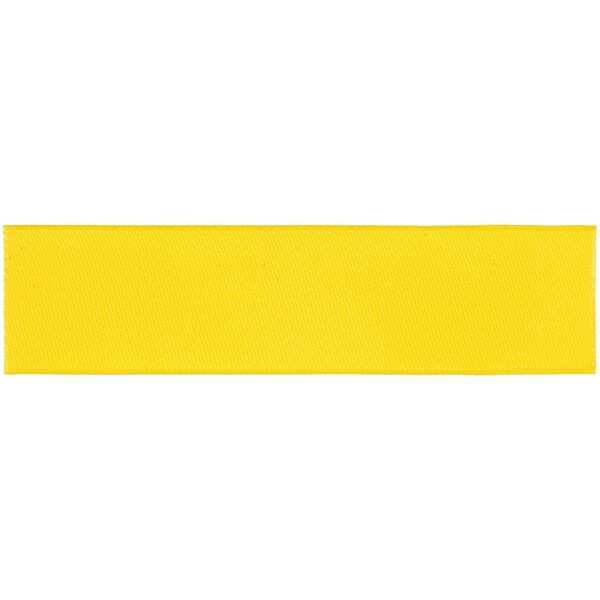 Лейбл тканевый Epsilon, S, цвет желтый