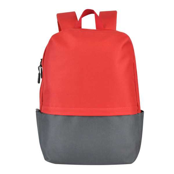 Рюкзак Eclat, цвет красный/серый, 43 x 31 x 10 см, 100% полиэстер 600D