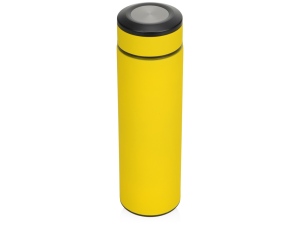 Термос «Confident» с покрытием soft-touch 420мл, цвет желтый (P)