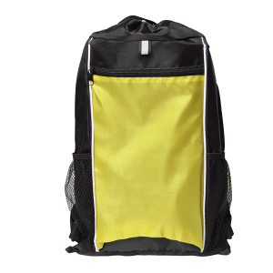 Рюкзак Fab, цвет жёлтый/чёрный, 47 x 27 см, 100% полиэстер 210D