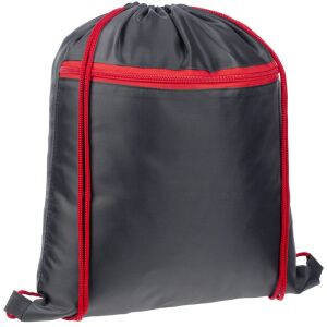 Детский рюкзак Novice, цвет серый с красным