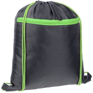 Детский рюкзак Novice, цвет серый с зеленым